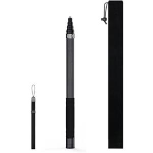 Generico selfie stick tripod, Asta di prolunga invisibile in fibra di carbonio for selfie stick da 3 m, compatibile for Insta360 X5/X4/Ace Pro 2 DJI OSMO Gopro Hero