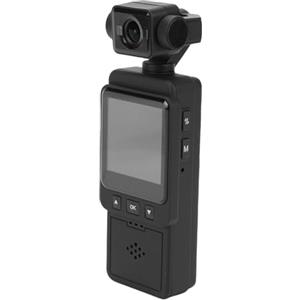 ASHATA Action Camera 1080P, Fotocamera Sportiva per Foto e Video POV, Schermo TFT da 1,54 Pollici Vlog Portatile con Foro per Vite da 1/4 di Pollice per la Corsa in Bicicletta in Moto