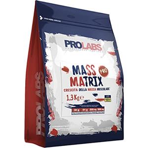 ProLabs Mass Matrix Pro 1,3 kg - gainer aumento massa muscolare, proteine carboidrati maltodestrine (biscotto e crema)
