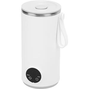 BAFOVY Bollitore Elettrico Portatile Senza Fili con Ricarica USB, Bollitore per Acqua Calda da Viaggio in Acciaio Inossidabile, Mini Bollitore per caffè con Agitatore Automatico per