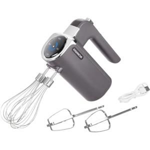 KASANOVA Sbattitore elettrico senza fili con 2 fruste 200 W nero Elettrodomestici cucina