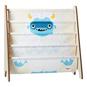 3 Sprouts - Libreria Montessoriana per Bambini - Porta Libri per Cameretta - Yeti