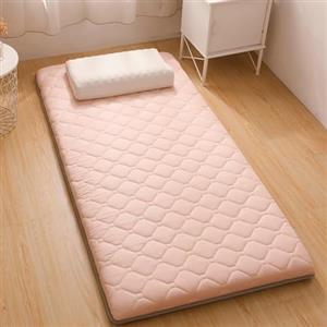 FZKun Materasso da pavimento giapponese, singolo, matrimoniale, arrotolabile, pieghevole, futon, tatami, portatile, per pavimento letto per gli ospiti, divano (F, 90 x 200 cm)
