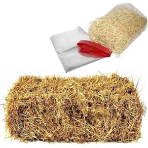 OISE ART STORE Trade Shop - Paglia Colore Legno da 160g per Decorazioni Addobbi Presepe E Cesti da Regalo