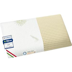 Kiby Cuscino Lettino Antisoffoco in Memory Foam YLANG TOUCH® con Fodera in Aloe Vera, Lavabile e Sfoderabile