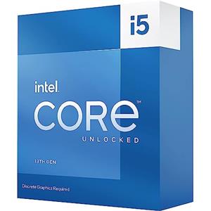 Intel® Core™ i5-13600KF, processore desktop, per sistemi 14 core (6 P-core + 8 E-core) Cache 24 M, fino a 5,1 GHz