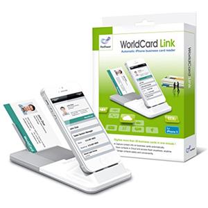PenPower LA-WCARD-EN - Scanner per biglietti da visita, colore: Bianco
