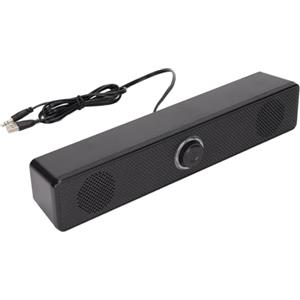 Bewinner Soundbar PC, Casse PC Alimentazione USB, Altoparlanti PC Jack 3,5 mm, Altoparlante Stereo Barra Audio per PC Tablet Desktop Cellulare Laptop MP3