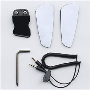 BETOWEY Accessori di Montaggio a Morsetto per BT-S2 Interfono Moto Bluetooth Auricolari Casco Moto