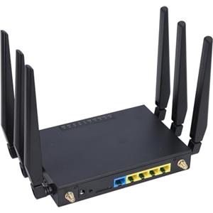 Yunir Router per Scheda SIM 5G CPE con Slot per Scheda SIM, Router Wi Fi 6 Modem 5G Dual Band per Router Wireless Ad Alta velocità per Interni da Ufficio Smarthome (Spina europea)