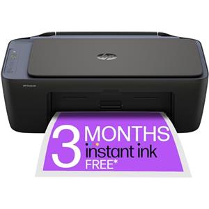 HP Stampante DeskJet 2921 All In One | Colore | Wireless | Facile installazione e Wi-Fi affidabile | 3 mesi di inchiostro istantaneo gratuito incluso | Stampa, scansione e copia