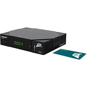 Telefunken TFK-S2000 - Ricevitore Satellitare tivùsat HD. Con scheda Tivusat HD inclusa