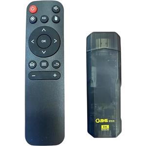 Generic TV Stick Box 4K Android WiFi 2.4/5G Quad Core Media Player con APP Store Intrattenimento Streaming su TV con Telecomando Ultra Slim