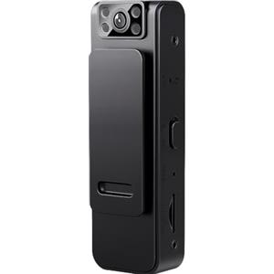 Vyzio Action cam 2K HD con obiettivo rotabile | Stabilizzazione a 5 assi, Wi-Fi e controllo mobile | Mini videocamera POV leggera per vlog, sport e viaggi