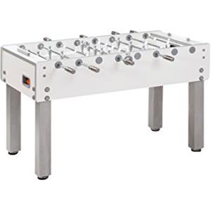 Garlando Calcio Balilla G-500 Con Aste Rientranti Bianco