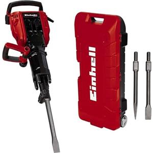 Einhell TE-DH 50 Martello demolitore (220-240 V, 1700 W, percussioni min. 1800,forza percussione 50 Joule, attacco SDS-HEX, valigia carrellata, incl. Scalpello piatto + a punta)