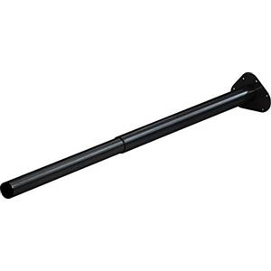 IB-Style - Uno gamba del tavolo telescopico | 6 variazione | diametro 50 mm - tondoe forma | nero | 60-90 cm