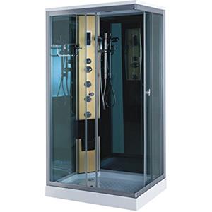 Simba Sleep Cabina doccia idromassaggio PORTOFINO 100 x 70 cm SPA Bagno Massaggio Vetro 5 mm