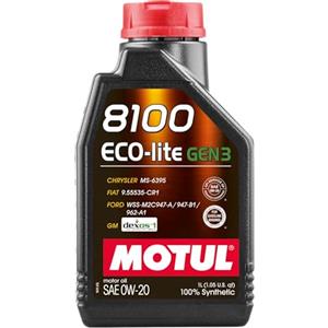 MOTUL Olio motore 8100 0W-20 Olio 1 L