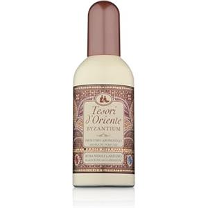 Tesori d'Oriente - Profumo Aromatico Byzantium, dalla Fragranza Calda e Avvolgente, Note di Cannella, Mandorla, Vaniglia e Muschio Bianco, 100ml