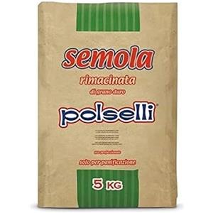 Farine Polselli Semola Rimacinata Polselli - Kg. 5