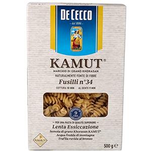 De Cecco Pasta Di Kamut Fusilli N.34, 500g