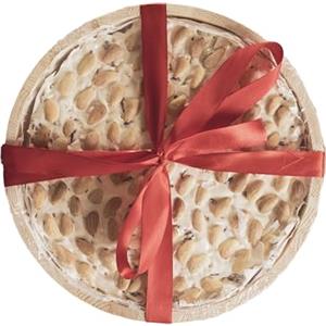 Licanìas Licanias- Torrone sardo di Tonara morbido in vassoio prodotto artigianale, no glutine, no zuccheri aggiunti, solo miele e mandorle, pasqua, natale, idea regalo, 1 kg