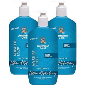 Australian Gold Moist Blocco Tan Extender 16 Pompa Ounce (473ml) (3 Pack)