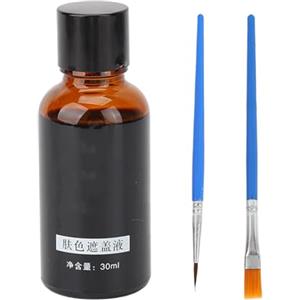 EIMSOAH Liquido Coprente per Vitiligine, Correttore Macchie Bianche 30 Ml Trucco Resistente All'acqua a Lunga Durata, Delicato Sulla Pelle con Contagocce Incluso, per Viso Corpo Piedi