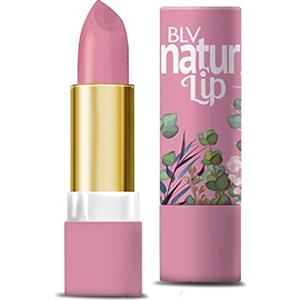 Bottega Di Lungavita BLV NATUR LIP Rossetto Naturale Organico Astuccio Cartone eco-Friendly Made in Italy (01 ROSA SCURO)