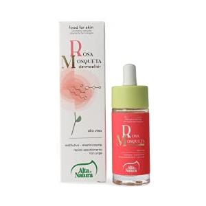 Alta Natura Olio Viso Rosa Mosqueta 30ml - Idratazione e Nutrimento per Pelli Secche