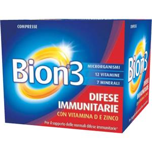 PROCTER & GAMBLE SRL Bion3 30 Compresse - Integratore per le Difese Immunitarie