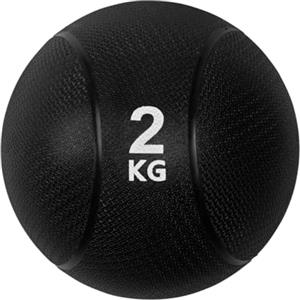 VirtuFit Palla medica Pro - Palla medica - 2 kg - Gomma - Nero