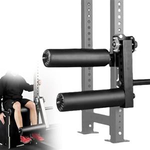 Generic Attrezzatura per l'estensione delle gambe per palestra domestica, regolabile Power Rack Mounted Leg Curl Machine, accessorio fitness per allenamento muscolare della parte inferiore del corpo