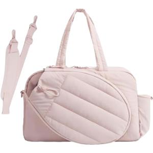 Generico Borsa Da Tennis - Borsoni | Bòrsa Per Racchetta, Borsone Sportivo Con Scomparto Pèr Scarpe Resistente All'acqua, Boŗsa Peŗ Ràcchetta Dà P̄er Palestra, Campo, Viaggi Di Fine Settimana, Pendo