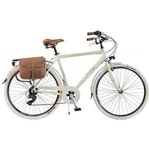 Via Veneto by Canellini Bicicletta Bici Citybike CTB Uomo Vintage Retro Via Veneto Alluminio Panna Taglia 58