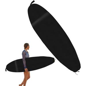 Generico Borsa Da Viaggio Per Tavola Da Surf, Sacca per Shortboard, Copertura Trasporto Calza con Cordino per Uomo Donna Bodyboard Protezione Surf Conservazione