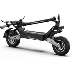 OOTD T10 Monopattino Elettrico Adulto, 11 Trotinetta Elettrico Pieghevole con Batteria 48V 18AH Autonomia 45km con Doppia Sospensione & Display LCD HD
