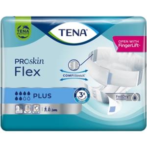 Tena Proskin Flex Plus Pannolone a Cintura Large 30 Pezzi - Traspirante e Assorbente per Incontinenza