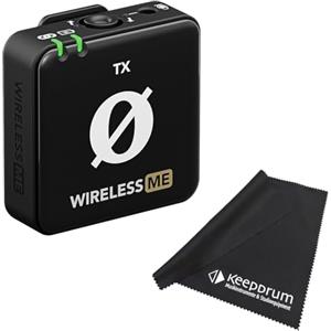 RØDE Rode Wireless ME TX microfono senza fili modulo trasmettitore singolo + panno in microfibra keepdrum