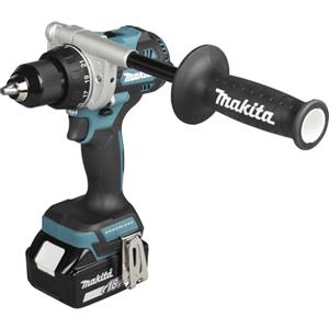 MAKITA Trapano avvitatore a percussione a batteria DHP492RTJ 18 Volt / 5,0 Ah (IEC) agli ioni di litio
