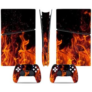 ASBVRJF Pelle Della Console Per PS5 Slim Skin Digital Edition Console E Controller Vinyl Cover Skins Wraps Resistente Ai Graffi Compatibile Con 96020 Pelli Avvolge Regalo