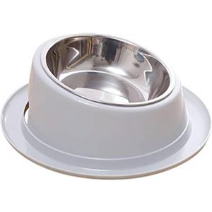 N-B - Ciotola inclinata anti-formica a forma di cappello per animali domestici con bocca obliqua 15° per una dieta sana antiscivolo per gatti