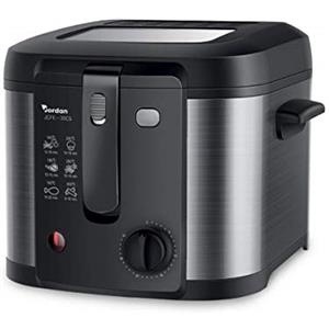 WeGeek, Friggitrice elettrica, 1600W, 3.5L, Filtro In Carbonio, Cestello Estraibile, Corpo in Acciaio