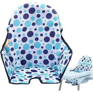 Generico Cuscino Per Seggiolone Pappa, Cuscino Riduttore Per Seggiolone Pappa In Cotone Stoffa, Fodera Per Sedia Da Pranzo Per Bambini, Lavabile Pieghevole Cuscini Per Seggiolone Ike-a Antilops, 37x23cm