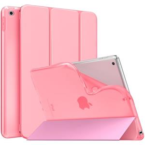MoKo Cover per Nuovo iPad 10,2" iPad 9a generazione 2021/8a/7a Gen. 2022/2019, Custodia Ultra Sottile Leggero Tri-fold Auto Sveglia/Sonno con Retro Semi-trasparente in TPU, Conchiglia