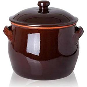 Benegiamo arte e terracotta srl PENTOLA C/COPERCH CM24X26 Terracotta Bicolore