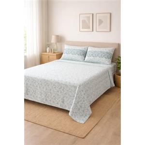 GX GARGIXSet Completo Letto Matrimoniale in Misto Cotone - Lenzuolo Sopra 250x290, Lenzuolo con Angoli 180x200+25, 2 Federe 55x85 - Fantasie e Colori Vari (XXA-M/1, Matrimoniale)
