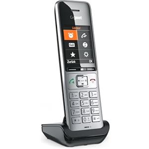 Gigaset Comfort 500HX Téléphone Analog/dect Identification de l'appelant Noir, Argent