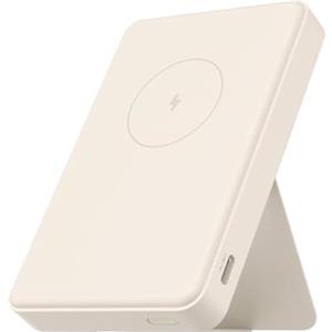 Xiaomi Power Bank Magnetico 6000mAh 15W - Batteria Portatile Wireless e Cablaggio, Ultra Sottile e Leggera, Compatibile con MagSafe
